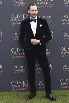 Tom Hiddlestone bei der Verleihung der Olivier Awards 2026 in der Royal Albert Hall. 12.04.2026