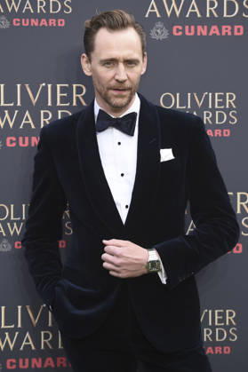 Tom Hiddlestone bei der Verleihung der Olivier Awards 2026 in der Royal Albert Hall. 12.04.2026