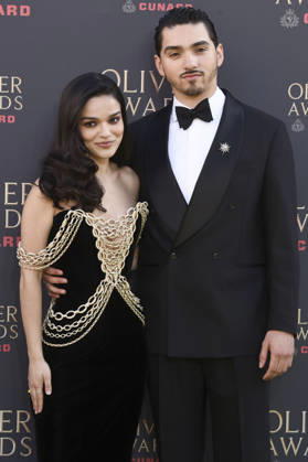 Rachel Zegler und Diego Andres Rodriguez bei der Verleihung der Olivier Awards 2026 in der Royal Albert Hall. 12.04.2026