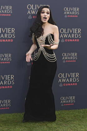 Rachel Zegler bei der Verleihung der Olivier Awards 2026 in der Royal Albert Hall. 12.04.2026
