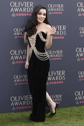 Rachel Zegler bei der Verleihung der Olivier Awards 2026 in der Royal Albert Hall. 12.04.2026