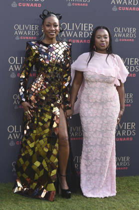 Beverley Knight mit Begleitung bei der Verleihung der Olivier Awards 2026 in der Royal Albert Hall. 12.04.2026