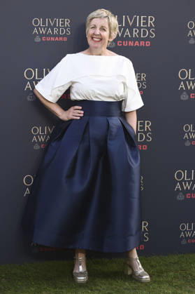 Julie Hesmondhalgh bei der Verleihung der Olivier Awards 2026 in der Royal Albert Hall. 12.04.2026