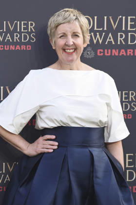 Julie Hesmondhalgh bei der Verleihung der Olivier Awards 2026 in der Royal Albert Hall. 12.04.2026