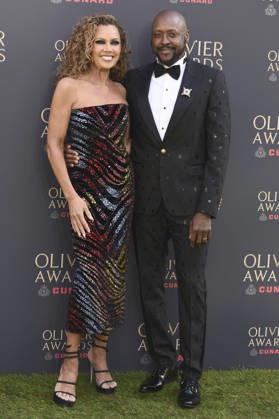 Vanessa Williams und Matt Henry bei der Verleihung der Olivier Awards 2026 in der Royal Albert Hall. 12.04.2026