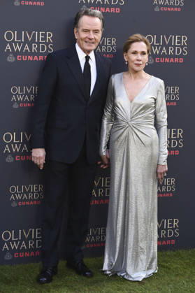 Bryan Cranston mit Ehefrau Robin Dearden bei der Verleihung der Olivier Awards 2026 in der Royal Albert Hall. 12.04.2026