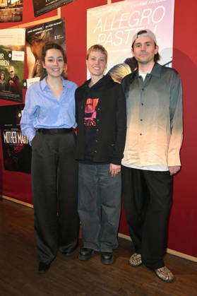Anna Roller, Silvaine Faligant und Leif Randt beim Special Screening des Kinofilms Allegro Pastel im Delphi Lux Kino. Berlin, 12.04.2026