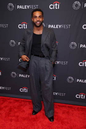 April 10, 2026, Los Angeles, California, USA: Lucien Laviscount attends 2026 PaleyFest LA - Netflix s Emily in Paris at Dolby Theatre in Hollywood. USA - ZUMAa123 20260410_zaa_a123_059 Copyright: xAdMediax