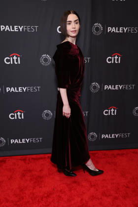 April 10, 2026, Los Angeles, California, USA: Lily Collins attends 2026 PaleyFest LA - Netflix s Emily in Paris at Dolby Theatre in Hollywood. USA - ZUMA6: 20260410_zaa_a123_083 Copyright: xAdMediax