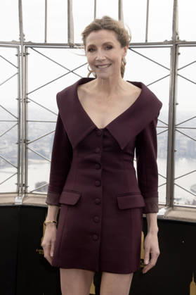 Sarah Chalke visits the Empire State Building ahead of the season finale of the Scrubs revival on ABC Featuring: Sarah Chalke Where: New York City, New York, United States When: 13 Apr 2026 Credit: mpi099 MediaPunch INSTARimages EDITORIAL USE ONLY. NOT FOR USE BY NEWSPAPERS BASED IN THE UK. Copyright: xx instar55614894