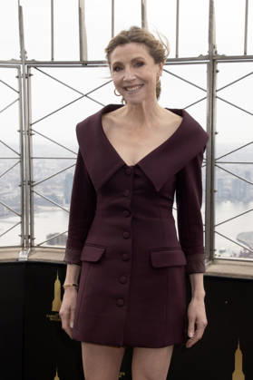 Sarah Chalke visits the Empire State Building ahead of the season finale of the Scrubs revival on ABC Featuring: Sarah Chalke Where: New York City, New York, United States When: 13 Apr 2026 Credit: mpi099 MediaPunch INSTARimages EDITORIAL USE ONLY. NOT FOR USE BY NEWSPAPERS BASED IN THE UK. Copyright: xx instar55614898