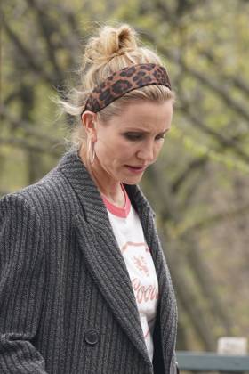 Cameron Diaz on location for THE SHAM Film Shoot, Central Park, New York, NY, April 13, 2026. Photo By: Kristin Callahan Everett Collection THE SHAM Film Shoot PUBLICATIONXNOTxINxCANxCHNxFRAxITAxJPNxNORxPOLxRUSxESPxUKxUSA