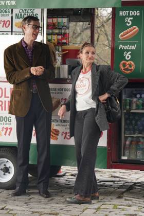 Stephen Merchant, Cameron Diaz on location for THE SHAM Film Shoot, Central Park, New York, NY, April 13, 2026. Photo By: Kristin Callahan Everett Collection THE SHAM Film Shoot PUBLICATIONXNOTxINxCANxCHNxFRAxITAxJPNxNORxPOLxRUSxESPxUKxUSA