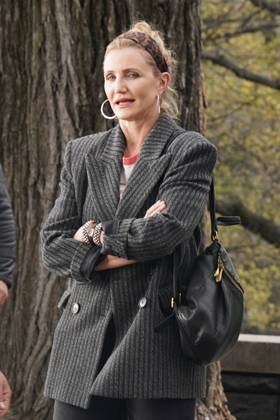 Cameron Diaz on location for THE SHAM Film Shoot, Central Park, New York, NY, April 13, 2026. Photo By: Kristin Callahan Everett Collection THE SHAM Film Shoot PUBLICATIONXNOTxINxCANxCHNxFRAxITAxJPNxNORxPOLxRUSxESPxUKxUSA