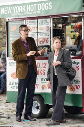 Stephen Merchant, Cameron Diaz on location for THE SHAM Film Shoot, Central Park, New York, NY, April 13, 2026. Photo By: Kristin Callahan Everett Collection THE SHAM Film Shoot PUBLICATIONXNOTxINxCANxCHNxFRAxITAxJPNxNORxPOLxRUSxESPxUKxUSA