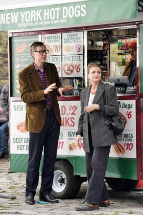 Stephen Merchant, Cameron Diaz on location for THE SHAM Film Shoot, Central Park, New York, NY, April 13, 2026. Photo By: Kristin Callahan Everett Collection THE SHAM Film Shoot PUBLICATIONXNOTxINxCANxCHNxFRAxITAxJPNxNORxPOLxRUSxESPxUKxUSA