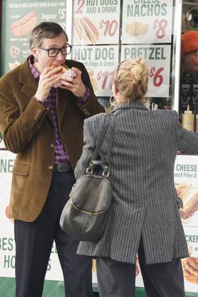 Stephen Merchant, Cameron Diaz on location for THE SHAM Film Shoot, Central Park, New York, NY, April 13, 2026. Photo By: Kristin Callahan Everett Collection THE SHAM Film Shoot PUBLICATIONXNOTxINxCANxCHNxFRAxITAxJPNxNORxPOLxRUSxESPxUKxUSA