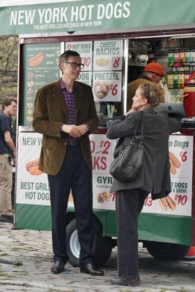 Stephen Merchant, Cameron Diaz on location for THE SHAM Film Shoot, Central Park, New York, NY, April 13, 2026. Photo By: Kristin Callahan Everett Collection THE SHAM Film Shoot PUBLICATIONXNOTxINxCANxCHNxFRAxITAxJPNxNORxPOLxRUSxESPxUKxUSA