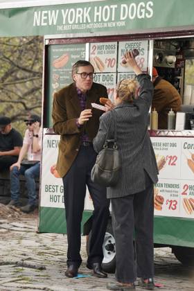 Stephen Merchant, Cameron Diaz on location for THE SHAM Film Shoot, Central Park, New York, NY, April 13, 2026. Photo By: Kristin Callahan Everett Collection THE SHAM Film Shoot PUBLICATIONXNOTxINxCANxCHNxFRAxITAxJPNxNORxPOLxRUSxESPxUKxUSA