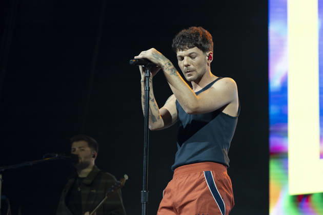 Louis Tomlinson Performs in Madrid, Spain - 13 Apr 2026 Singer Louis Tomlinson performs at the Movistar Arena in Madrid. Madrid Spain Copyright: xAtilanoxGarciax xSOPAxImagesx photos12803