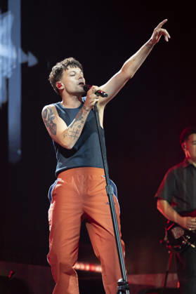 Louis Tomlinson Performs in Madrid, Spain - 13 Apr 2026 Singer Louis Tomlinson performs at the Movistar Arena in Madrid. Madrid Spain Copyright: xAtilanoxGarciax xSOPAxImagesx photos12813