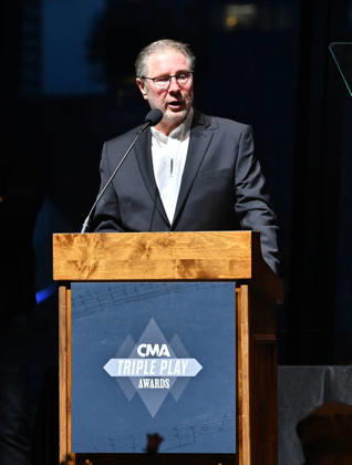 2026 CMA Triple Play Awards Bart Herbison onstage at the 2026 CMA Triple Play Awards at the Country Music Hall of Fame and Museum on April 13, 2026 in Nashville, TN. Nashville Country Music Hall of Fame and Museum Tennessee USA Copyright: xTammiexArroyo AFF-USA.comx