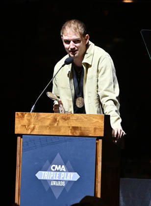 2026 CMA Triple Play Awards Blake Pendergrass onstage at the 2026 CMA Triple Play Awards at the Country Music Hall of Fame and Museum on April 13, 2026 in Nashville, TN. Nashville Country Music Hall of Fame and Museum Tennessee USA Copyright: xTammiexArroyo AFF-USA.comx