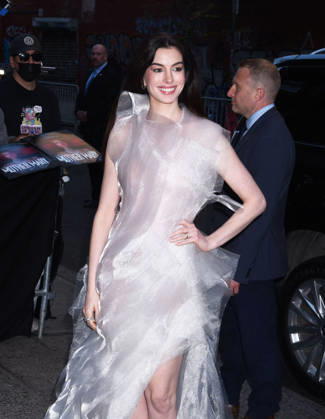 Mother Mary New York Screening Anne Hathaway at the Mother Mary New York Screening at Metrograph on April 13, 2026 in New York city, NY, USA. Photo by MM ABACAPRESS.COM New York City United States  Copyright: xMM ABACAx