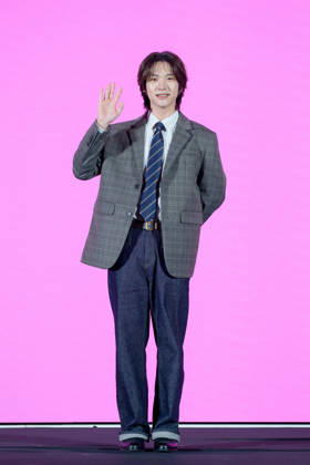 Coupang Play series Absolute Value of Romance press conference SEOUL, SOUTH KOREA, APR 14: South Korean actor Kim Jae-hyun ( N.Flying - Kim Jae-hyun ) during Coupang Play series Absolute Value of Romance press conference at The CGV Apgujeong in Seoul, South Korea, on April 14, 2026. Seoul The CGV Apgujeong South Korea 8268_286956 Copyright: xStevexChoxKyewoong PentaxPressx