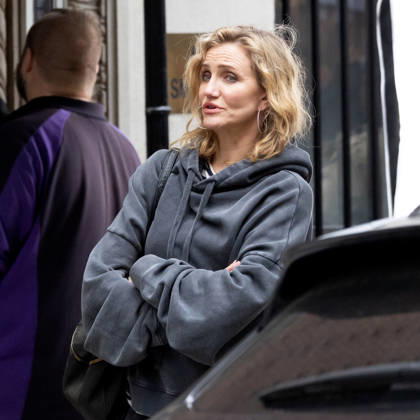 Cameron Diaz filming scenes at The Sham in New York City Featuring: Cameron Diaz Where: New York, New York, United States When: 13 Apr 2026 Credit: Janet Mayer INSTARimages.com EDITORIAL USE ONLY. NOT FOR USE BY NEWSPAPERS BASED IN THE UK. Copyright: xx instar55614955