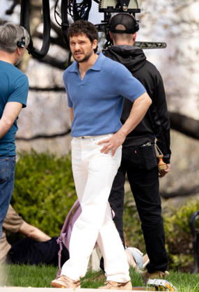 Shailene Woodley, Kit Harington filming Count My Lies Featuring: Kit Harington Where: New York, New York, United States When: 13 Apr 2026 Credit: Janet Mayer INSTARimages.com EDITORIAL USE ONLY. NOT FOR USE BY NEWSPAPERS BASED IN THE UK. Copyright: xx instar55614767