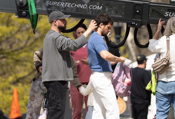 Shailene Woodley, Kit Harington filming Count My Lies Featuring: Kit Harington Where: New York, New York, United States When: 13 Apr 2026 Credit: Janet Mayer INSTARimages.com EDITORIAL USE ONLY. NOT FOR USE BY NEWSPAPERS BASED IN THE UK. Copyright: xx instar55614770