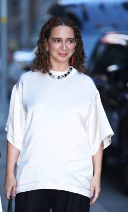 Celebrities spotted outside The Late Show With Stephen Colbert studios Featuring: Maya Rudolph Where: New York, United States When: 13 Apr 2026 Credit: Darla Khazei INSTARimages EDITORIAL USE ONLY. NOT FOR USE BY NEWSPAPERS BASED IN THE UK. Copyright: xx instar55615210