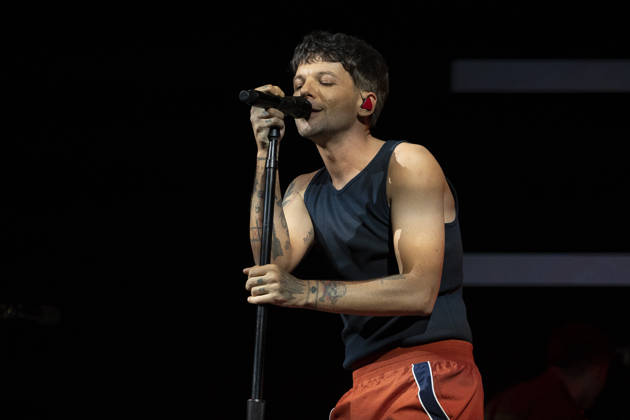 Louis Tomlinson performs The singer Louis Tomlinson performs during his performance at the Movistar Arena on April 13, 2026, in Madrid, Spain Featuring: The singer Louis Tomlinson performs during his performance at the Movistar Arena on April 13, 2026, in Madrid, Spain Where: Madrid, Spain When: 13 Apr 2026 Credit: Oscar Gonzalez WENN Madrid Spain Copyright: xOscarxGonzalez WENNx wenn41240614 OFA ZOJx wenn41240614