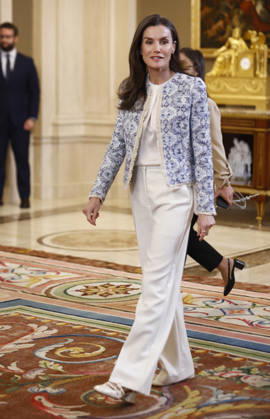 Queen Letizia receives at La Zarzuela Palace a representation of the United Nations Refugee Agency UNHCR Queen Letizia receives at La Zarzuela Palace a representation of the United Nations Refugee Agency UNHCR on the occasion of the 75th anniversary of the organization, on April 14, 2026, in Madrid Spain AUDIENCE ROYAL HOUSE QUEEN LETIZIA UNHCR 14 APRIL 2026 Antonio Gutié Madrid Madrid Madrid Spain  Copyright: xAntonioxGutiÃ rrezx 7438038