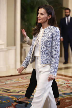 Queen Letizia receives at La Zarzuela Palace a representation of the United Nations Refugee Agency UNHCR Queen Letizia receives at La Zarzuela Palace a representation of the United Nations Refugee Agency UNHCR on the occasion of the 75th anniversary of the organization, on April 14, 2026, in Madrid Spain AUDIENCE ROYAL HOUSE QUEEN LETIZIA UNHCR 14 APRIL 2026 Antonio Gutié Madrid Madrid Madrid Spain  Copyright: xAntonioxGutiÃ rrezx 7438039