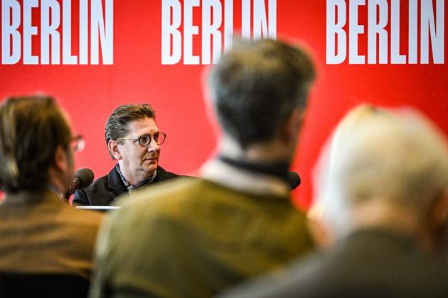 Jahres-Pk Deutsche Oper Berlin zur Spielzeit 2026 27 ** NUR FÜR REDAKTIONELLE ZWECKE ** EDITORIAL USE ONLY **<p>Jahres-Pk Deutsche Oper Berlin zur Spielzeit 2026 27 mit dem neuen Intendanten Aviel Cahn und Chefdramaturgin Beate Breidenbach, fotografiert am 14.04.2026 in Berlin. Berlin Berlin Berlin Copyright: MaurizioxGambarini