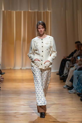 Runway model, April 14, 2026 - tiit tokyo 2026 AUTUMN WINTER RUNWAY SHOW more. at WITH HARAJUKU HALL in Tokyo, Japan.  aflo_326928407