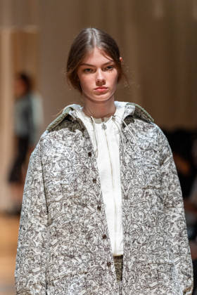 Runway model, April 14, 2026 - tiit tokyo 2026 AUTUMN WINTER RUNWAY SHOW more. at WITH HARAJUKU HALL in Tokyo, Japan.  aflo_326928412