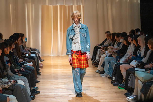 Runway model, April 14, 2026 - tiit tokyo 2026 AUTUMN WINTER RUNWAY SHOW more. at WITH HARAJUKU HALL in Tokyo, Japan.  aflo_326928427
