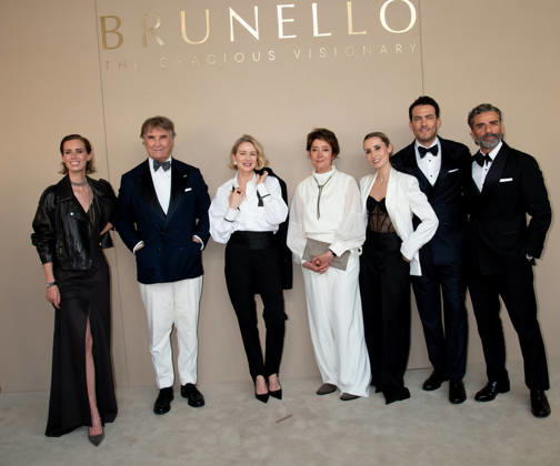 Brunello: The Gracious Visionary New York Gala Screening Featuring: Carolina Cucinelli, Brunello Cucinelli, Naomi Watts, Federica Benda, Camilla Cucinelli, Riccardo Stefanelli and Oscar Isaac Where: New York, New York, United States When: 15 Apr 2026 Credit: Janet Mayer INSTARimages.com EDITORIAL USE ONLY. NOT FOR USE BY NEWSPAPERS BASED IN THE UK. Copyright: xx instar55617205