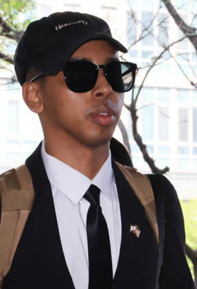 American YouTuber taken into custody at court American YouTuber taken into custody at court American YouTuber Johnny Somali appears at the Seoul Western District Court in the capital on April 15, 2026, to hear the verdict on his trial over charges including obstruction of business for kissing the Statue of Peace, a statue of a seated girl symbolizing comfort women, who were forced to work in Japanese wartime military brothels. The court sentenced Somali to six months in prison and immediately took him into custody. (Yonhap) 2026-04-15 11:57:16 < 1980-2026 YONHAPNEWS AGENCY. .> ¼­¿ïÆ¯º°½Ã EDITORIAL USE ONLY  Copyright: xx PYH2026041509140031500 YonhapxNewsx yonphotos251441