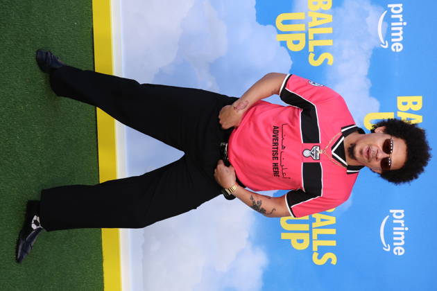 Balls Up Premiere Los Angeles Ca April 14: Eric AndrÃ at the premiere of Amazon MGM s Balls Up at Harmony Gold in Los Angeles on April 14, 2026 Credit: AdMedia EDITORIAL USE ONLY  Copyright: xx AdMediax admphotostwo981914