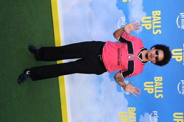 Balls Up Premiere Los Angeles Ca April 14: Eric AndrÃ at the premiere of Amazon MGM s Balls Up at Harmony Gold in Los Angeles on April 14, 2026 Credit: AdMedia EDITORIAL USE ONLY  Copyright: xx AdMediax admphotostwo981929