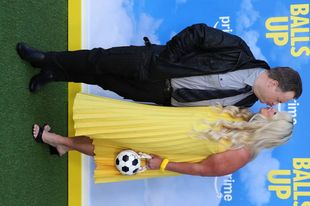 Balls Up Premiere Los Angeles Ca April 14: Paul Walter Hauser and Amy Boland Hauser at the premiere of Amazon MGM s Balls Up at Harmony Gold in Los Angeles on April 14, 2026 Credit: AdMedia EDITORIAL USE ONLY  Copyright: xx AdMediax admphotostwo981940