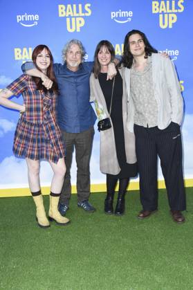 Peter Farrelly, family at arrivals for BALLS UP Premiere, Harmony Gold Theater, Los Angeles, CA, April 14, 2026. Photo By: Elizabeth Goodenough Everett Collection BALLS UP Premiere PUBLICATIONXNOTxINxCANxCHNxFRAxITAxJPNxNORxPOLxRUSxESPxUKxUSA