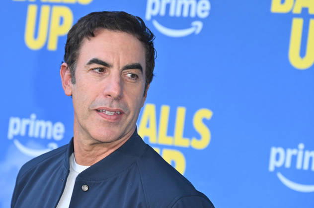 Amazon MGM Studios™s ˜Balls Up™ Premiere Sacha Baron Cohen arriving at Amazon MGM Studios™s Balls Up? premiere held at the Harmony Gold Theatre on April 14, 2026 in Los Angeles, CA. Los Angeles Harmony Gold Theatre California USA Copyright: xLeexWattx xAFF-USA.COMx