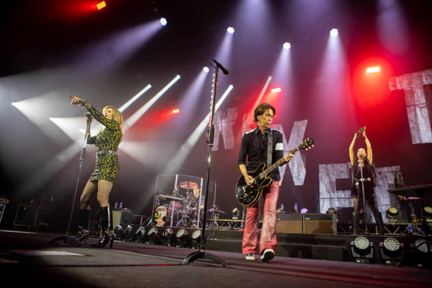 SaO PAULO, SP - 14.04.2026: BANDA SUECA ROXETTE FAZ SHOW EM SP - The Swedish band Roxette performed at the Espaco Unimed venue in Barra Funda, Sao Paulo (SP), in a show that brought fans together with a repertoire of their greatest hits. The performance marked a new phase for the group with singer Lena Philipsson taking over the vocals, keeping the duo& 39;s legacy alive in international pop rock. x2925084x  EmersonxSantos