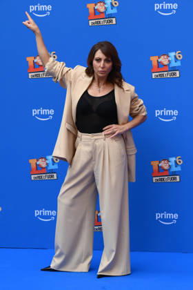 News - Photocall - LOL 6 Chi ride e fuori Paola Minaccioni during Photocall - LOL 6 Chi ride e fuori, News in Rome, Italy, April 14 2026 Rome Hotel De La Ville Italy Copyright: xMassimoxLanduccix xLiveMediax LPN_2391628