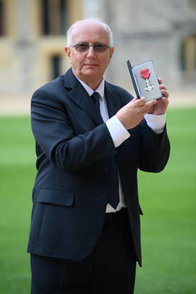Investiture at Windsor Castle, Windsor, UK - Wed 15 April 2026 John Pickford - lately News Editor In Chief, Bauer Media is awarded an MBE for services to Broadcasting and Local News at Windsor Castle, Windsor, England, UK on Wednesday 15 April, 2026., Credit:Justin Ng Avalon UK, England, Windsor, Windsor Castle Copyright: xJustinxNgx xAvalonx 1091227761